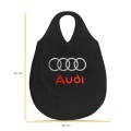 Lixeira Automotiva Cambio Logo Audi Carpete Bordado - imagem adicional 1