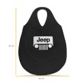 Lixeira Automotiva Cambio Logo Jeep Carpete Bordado - imagem adicional 1