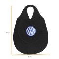 Lixeira Automotiva Cambio Logo Volkswagen Carpete Bordado - imagem adicional 1